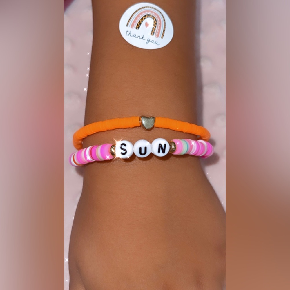 SOLD!!☀️TWO Bracelets Set *Handmade* ☀️